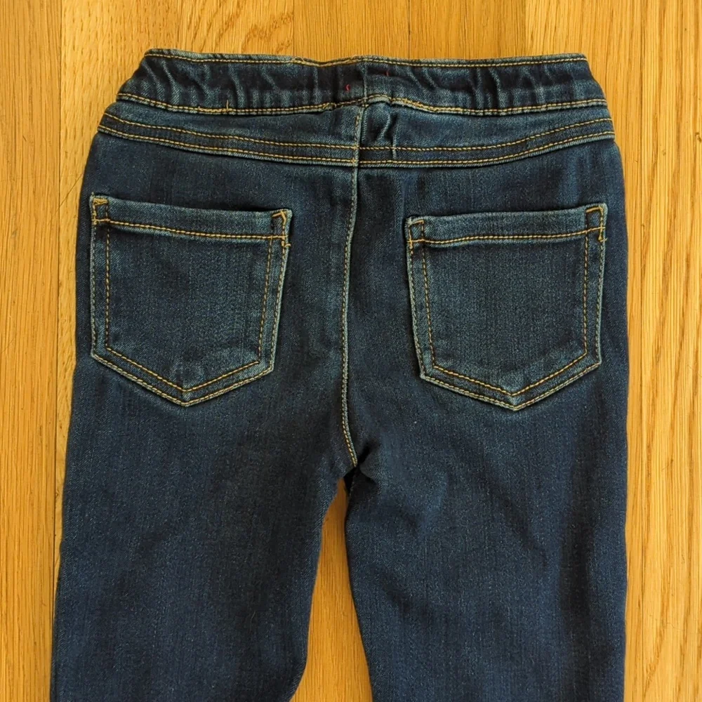 Carter's Two Pair Girls Denim Elastic Waist Jeggings Size 3T